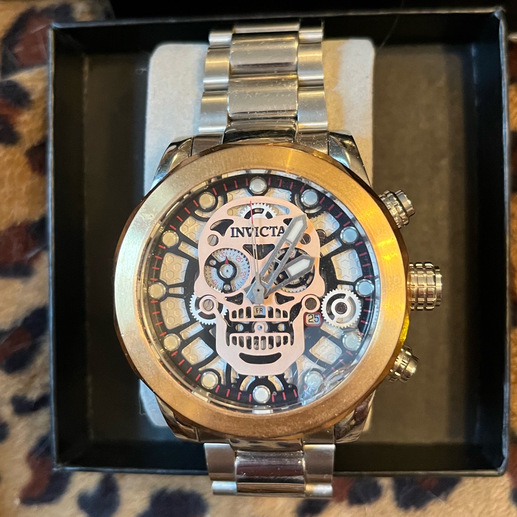 Invicta Skull Watch Fabulous